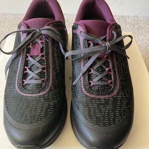 Burgundy and Black Dansko Shoes